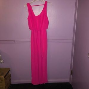 Lush Sheer Maxi Dress